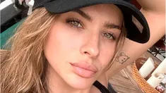 La China Suárez lució una microbikini azul que es furor en el verano. La China Suárez lució una microbikini azul que es furor en el verano.