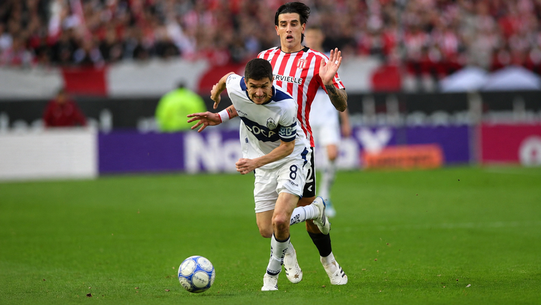 Nacho Fernández pintaba para figura del encuentro, pero se fue desdibujando como todo Gimnasia.