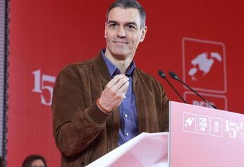 Pedro sánchez, otra vez contra Javier Milei.
