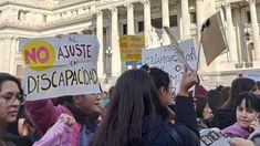 Convocan una nueva marcha al Congreso en reclamo de la Ley de Emergencia en Discapacidad