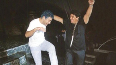 Maradona y Rodrigo, una larga amistad. Maradona y Rodrigo, una larga amistad.