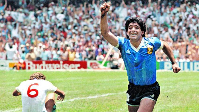Subastan la camiseta con la que Maradona jugó ante Inglaterra