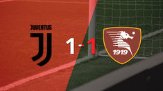 Empate a uno entre Juventus y Salernitana