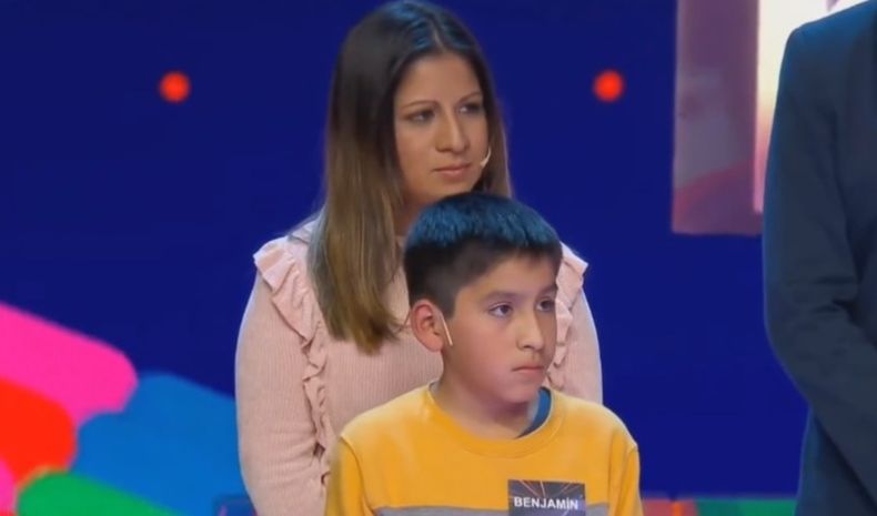 Benjamín y su madre