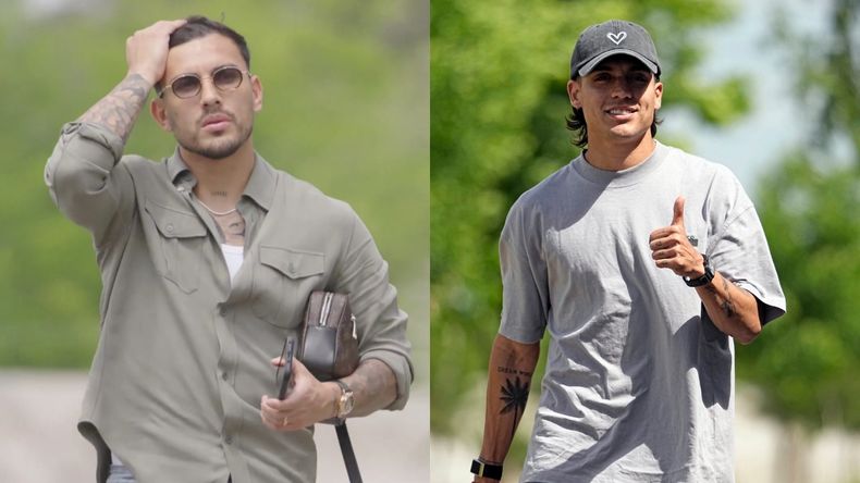 Leandro Paredes y el Changuito Zeballos