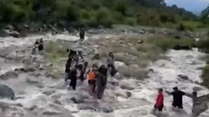 Las imágenes se compartieron en redes sociales. Las imágenes se compartieron en redes sociales.