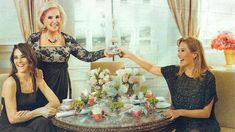 Mirtha Legrand, Marcela Tinayre y Juana Viale, juntas: mujeres, madres y profesionales Mirtha Legrand, Marcela Tinayre y Juana Viale, juntas: mujeres, madres y profesionales