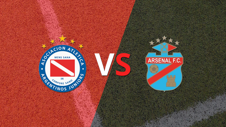 Argentinos Juniors y Arsenal empataron 1 a 1