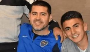 Riquelme siempre reconoció la buena relación con Thiago Almada.