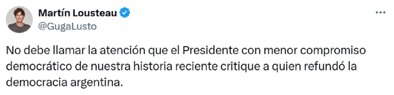 La publicaci&oacute;n de Mart&iacute;n Lousteau.