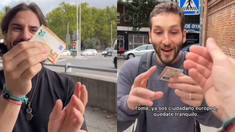 Unos argentinos parodian cómo es llegar a vivir a España: Ya eres ciudadano europeo, quédate tranquilo (Instagram/@darioorsi/@joaquin__castellano)