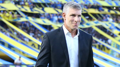 El entrenador de 50 años dirige Olimpia de Paraguay desde este año. El entrenador de 50 años dirige Olimpia de Paraguay desde este año.