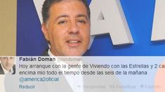 En la previa de Viviendo con las estrellas, a Doman lo siguen dos cámaras En la previa de Viviendo con las estrellas, a Doman lo siguen dos cámaras