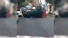 Echeverría y Combatientes de Malvinas fue escenario de uno de los choques. Echeverría y Combatientes de Malvinas fue escenario de uno de los choques.