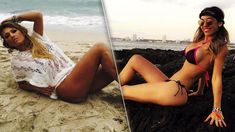 Coki Ramírez y Floppy Tesouro, muy sensuales en la playa antes de empezar la temporada Coki Ramírez y Floppy Tesouro, muy sensuales en la playa antes de empezar la temporada