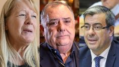 Margarita Stolbizer, Eduardo Valdés y Germán Martínez.