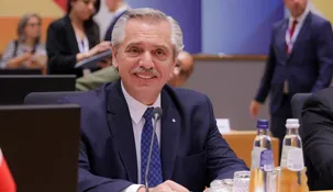 Alberto Fernández descartó un triunfo de Javier Milei.