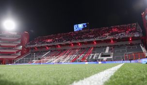 Los hinchas de la U de Chile antes del escándalo.