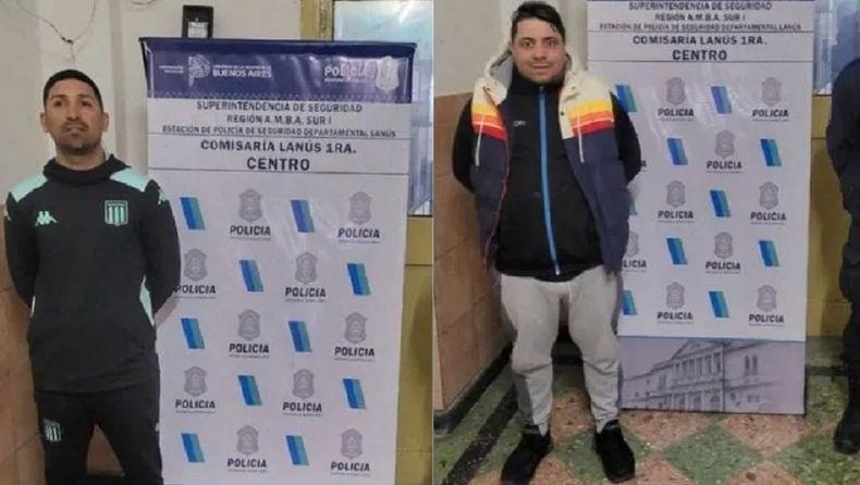 Detuvieron a barras de La Guardia Imperial de Racing