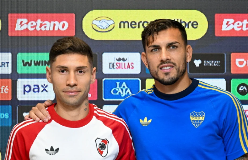 Gonzalo Montiel y Leandro Paredes.
