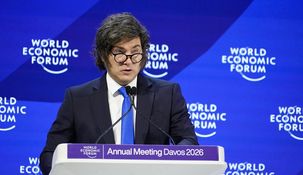 Javier Milei expuso en el Foro Economico Mundial.&nbsp;