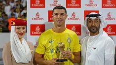 Ronaldo gana su primer título en Al-Nassr. Ronaldo gana su primer título en Al-Nassr.