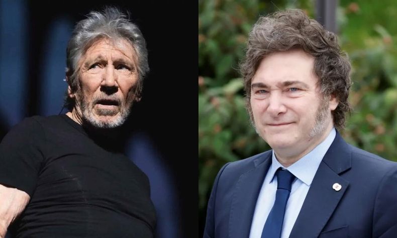 Roger Waters y Javier Milei.
