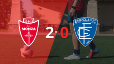 andrea colpani marca un doblete en la victoria 2-0 de monza ante empoli