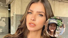 Fanática de los brillos, suele incluirlos en sus trajes de baño. Fanática de los brillos, suele incluirlos en sus trajes de baño.