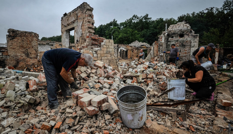 Primer crédito a un país en guerra: el FMI aprobó un préstamo para Ucrania 1 La evaluación de los daños no incluye a las regiones del país ocupadas por las tropas rusas.