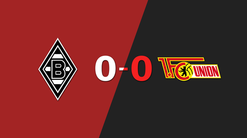 Sin muchas emociones, B. Mönchengladbach y Unión Berlín empataron 0-0