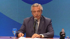 Fernández se refiirió a la aprobación del Presupuesto 2023.