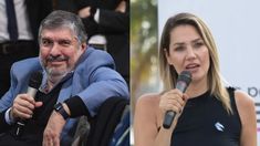 Mayans y Losada tuvieron un cruce durante el debate. Mayans y Losada tuvieron un cruce durante el debate.