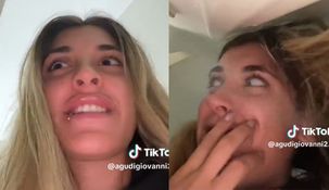 Las reacciones de la joven generaron mucho enfado entre los internautas.