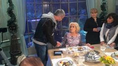 El reencuentro de Rial y Mirtha Legrand El reencuentro de Rial y Mirtha Legrand