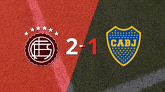 lanus le gano a boca juniors en su casa por 2-1 lanus le gano a boca juniors en su casa por 2-1
