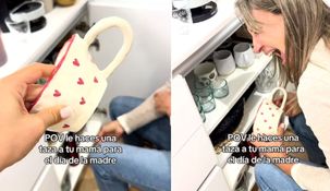 Viral: le regaló una taza a su mamá y cuando la usó pasó lo que menos se esperaba.