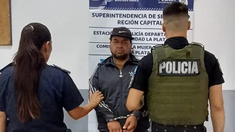 El hombre quedó preso. El hombre quedó preso.