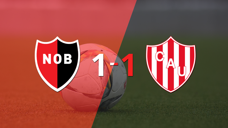 Newell`s y Unión igualaron 1 a 1