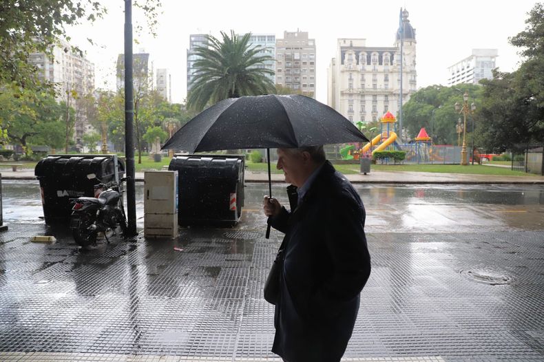Se esperan lluvias en la Ciudad de Buenos Aires y alrededores.