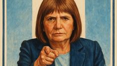 La imágen de Bullrich emulando al Tio Sam. La imágen de Bullrich emulando al Tio Sam.