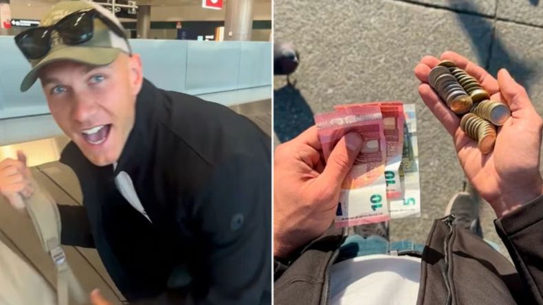 Un joven contó cómo recorrió Italia sin dinero y se hizo viral.