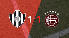 central cordoba (se) no pudo en casa ante lanus y empataron 1-1