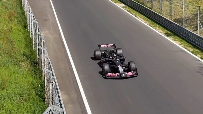 Colapinto no viajó a Japón y sí lo hizo en Italia para hacer unas las pruebas en el circuito de Monza