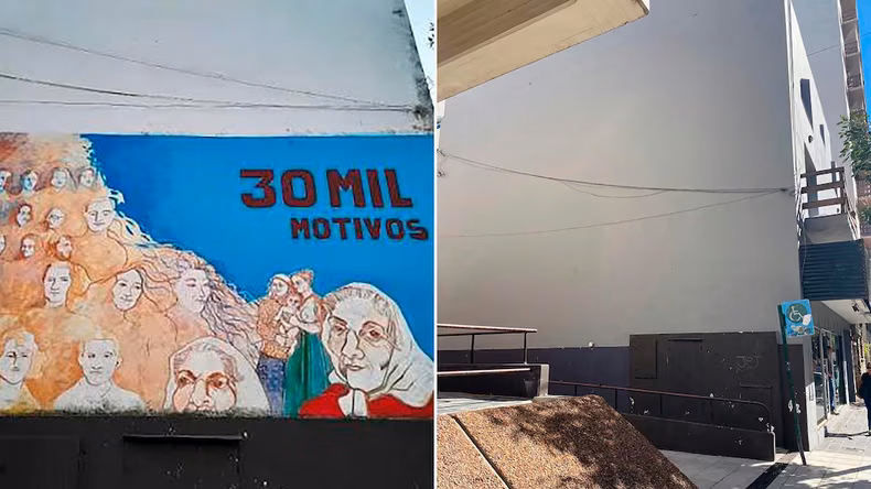 Polémica en Mar del Plata: cubrieron el mural en homenaje a los desaparecidos y piden investigar si hubo daño al patrimonio