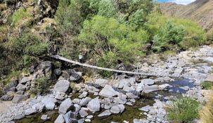 Este pueblo se encuentra en el límite entre Córdoba y San Luis Este pueblo se encuentra en el límite entre Córdoba y San Luis