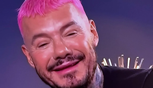 Marcelo Tinelli, con su nuevo look al estilo Furia, de GH.
