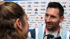 El mensaje de Sofi Martinez a Lionel Messi.
