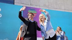 Axel Kicillof y Verónica Magario, durante el encuentro en Mar del Plata.&nbsp;