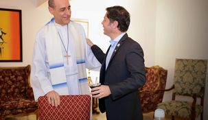 Axel Kicillof participó del Tedeum.